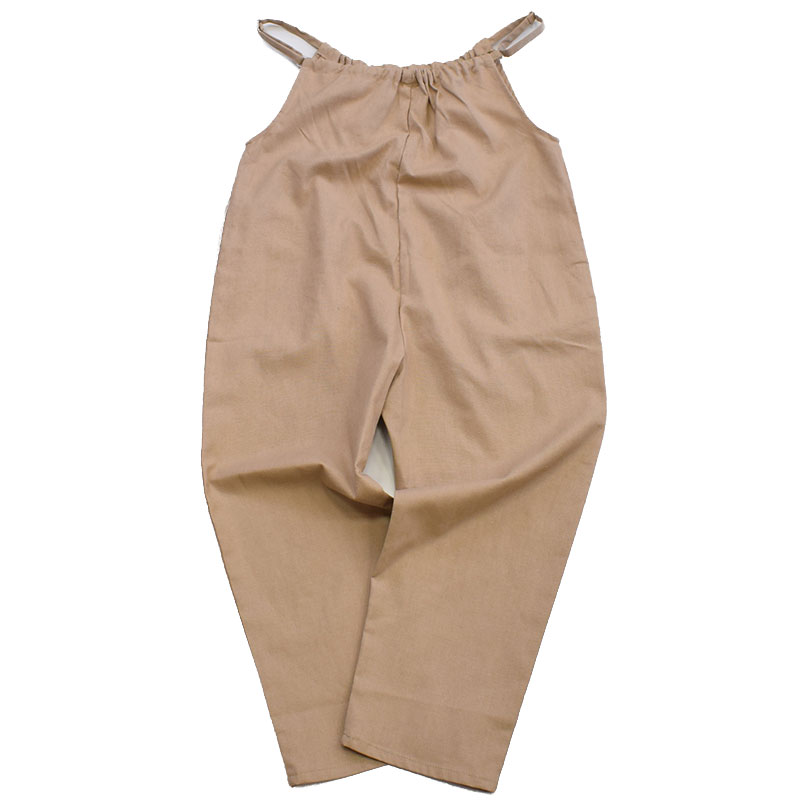 NHT ニコフラート ゆるギャザーサロペット 510835