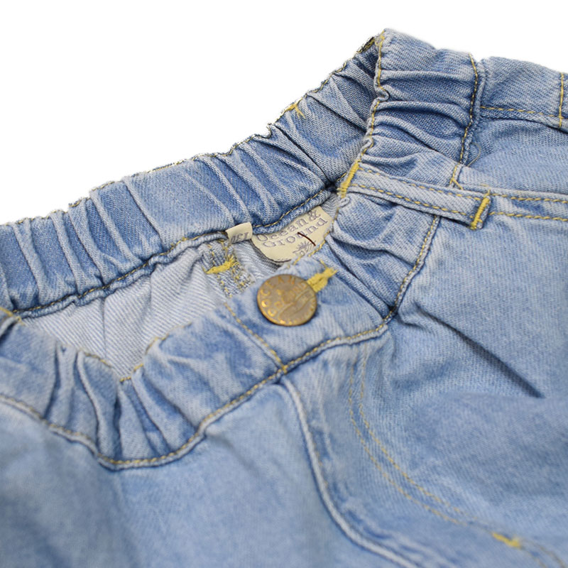 オーシャンアンドグラウンド デニムフレアキュロット 4417203