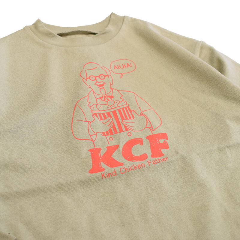 オーシャンアンドグラウンド Rocker&FatherプリントTシャツ 4626002
