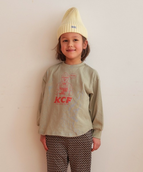 オーシャンアンドグラウンド Rocker&FatherプリントTシャツ 4626002
