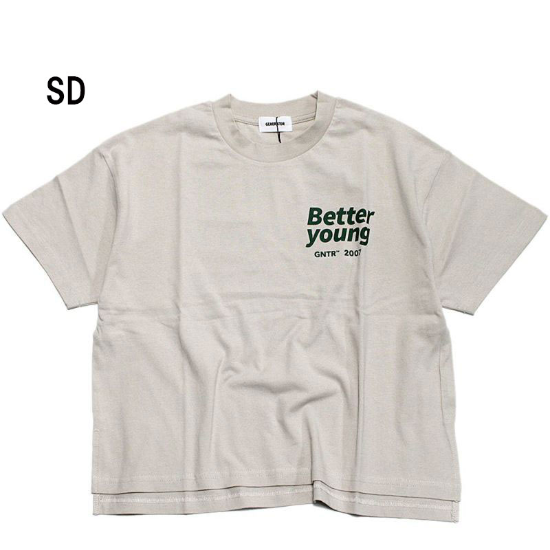 ジェネレーター GENERATOR  Better young Tシャツ 905411