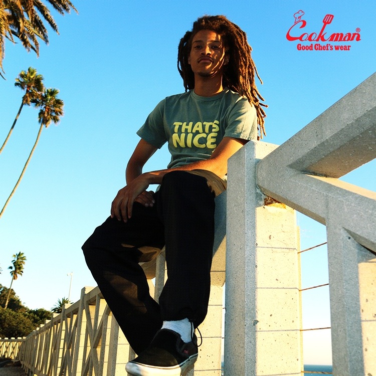 クックマン COOKMAN シェフパンツ ソーセージスタイルオーバークックパンツ ブラック 41870