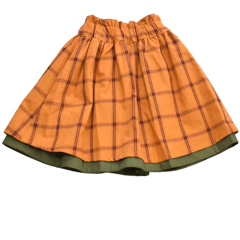 セラフ リバーシブル チェックスカート 418032