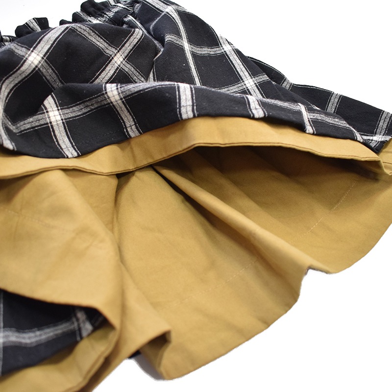 セラフ リバーシブル チェックスカート 418032