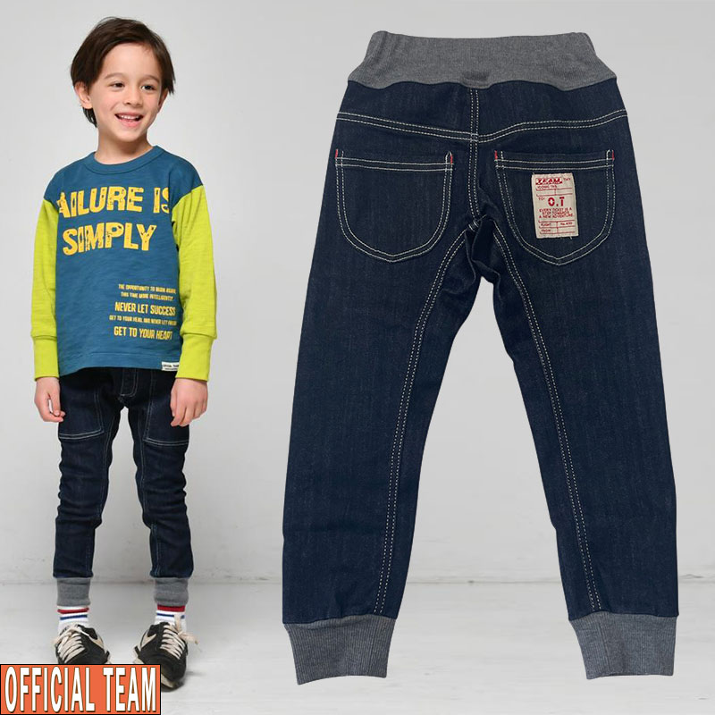 オフィシャルチーム OFFICIAL TEAM カットデニムジョガーパンツ 1225127