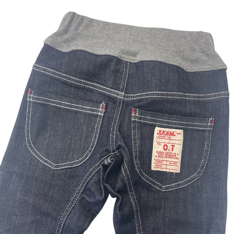 オフィシャルチーム OFFICIAL TEAM カットデニムジョガーパンツ 1225127