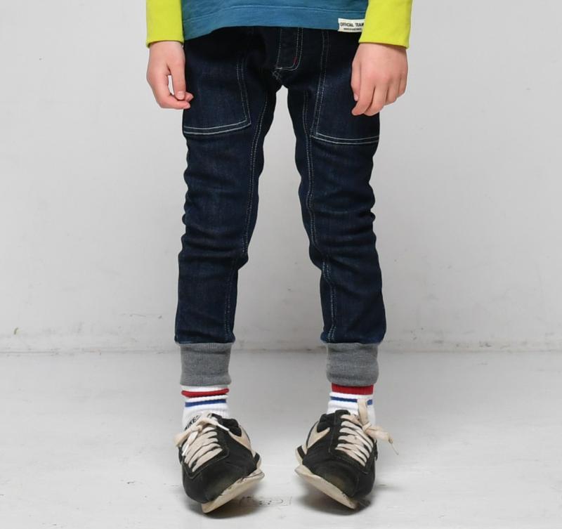 オフィシャルチーム OFFICIAL TEAM カットデニムジョガーパンツ 1225127