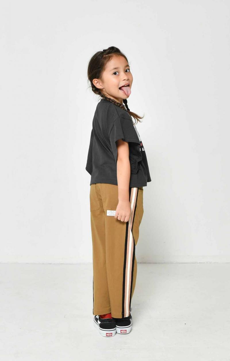 ニードルワークス 天竺リメイク風Tシャツ 2124208