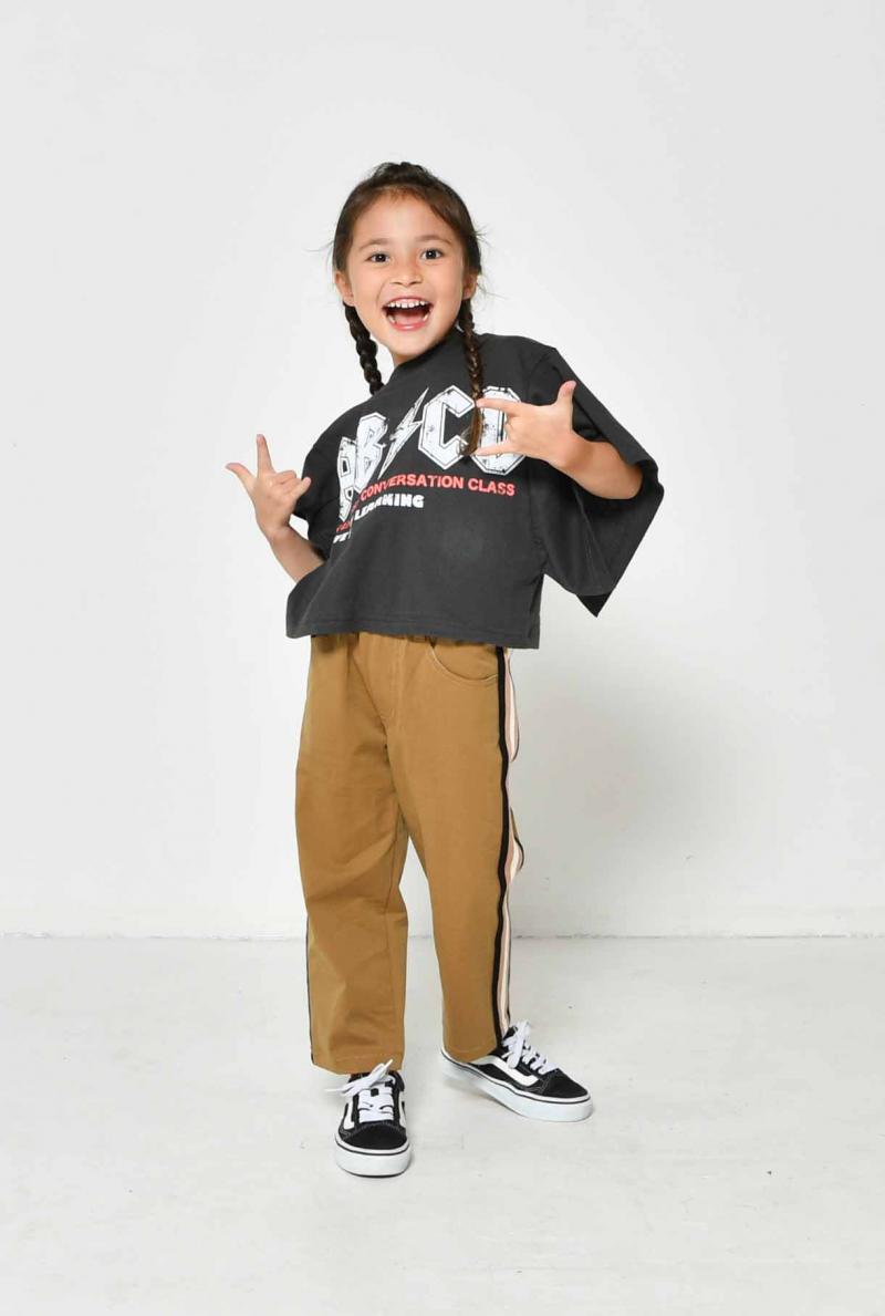 ニードルワークス 天竺リメイク風Tシャツ 2124208