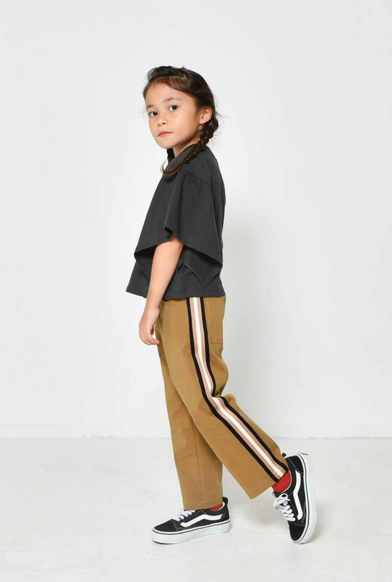 ニードルワークス 天竺リメイク風Tシャツ 2124208