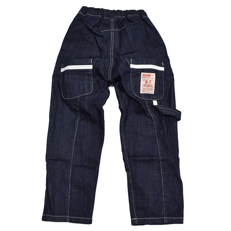 オフィシャルチーム OFFICIAL TEAM カットデニムスクエアワイドパンツ 1225128