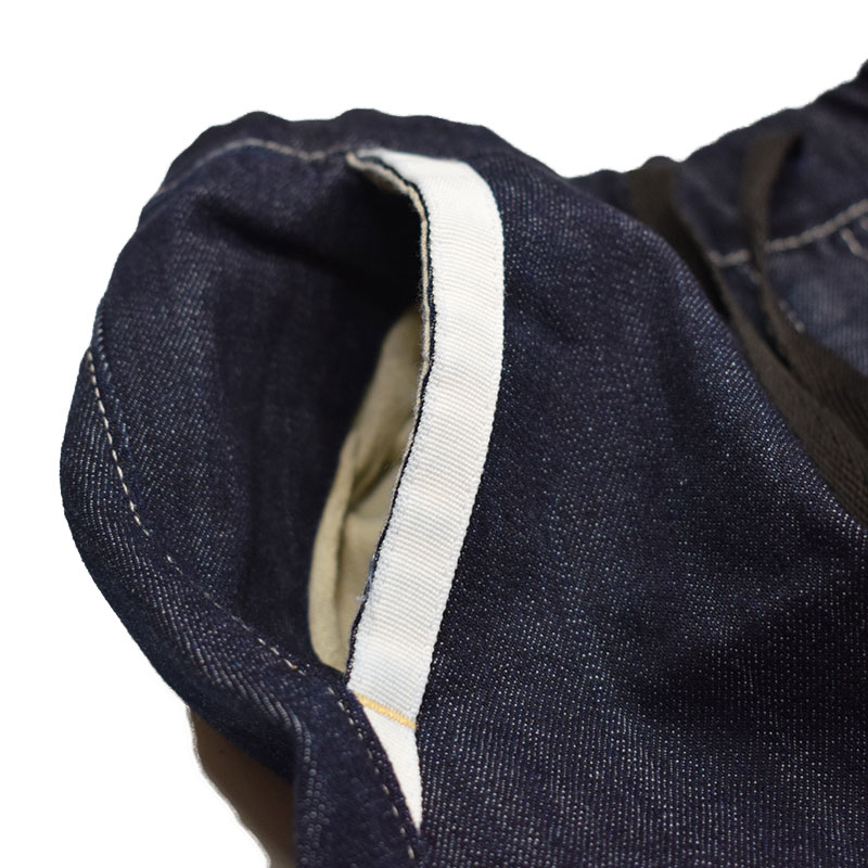 オフィシャルチーム OFFICIAL TEAM カットデニムスクエアワイドパンツ 1225128