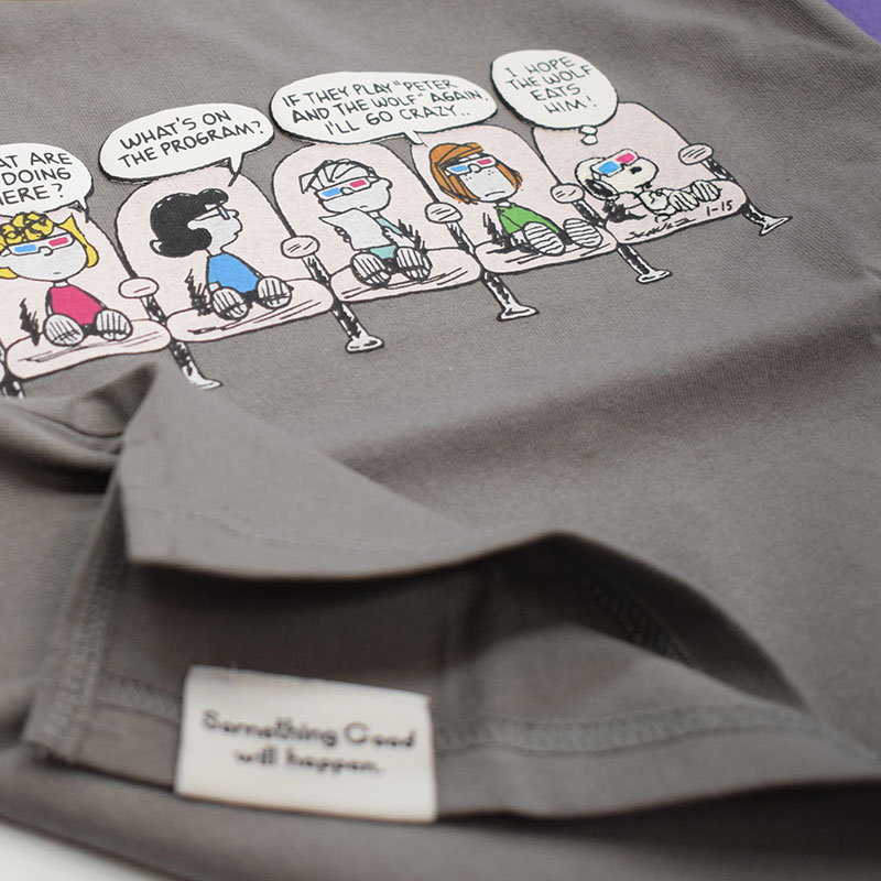 エフオーキッズ FOKIDS PEANUTS ステッチアートTシャツ 307026
