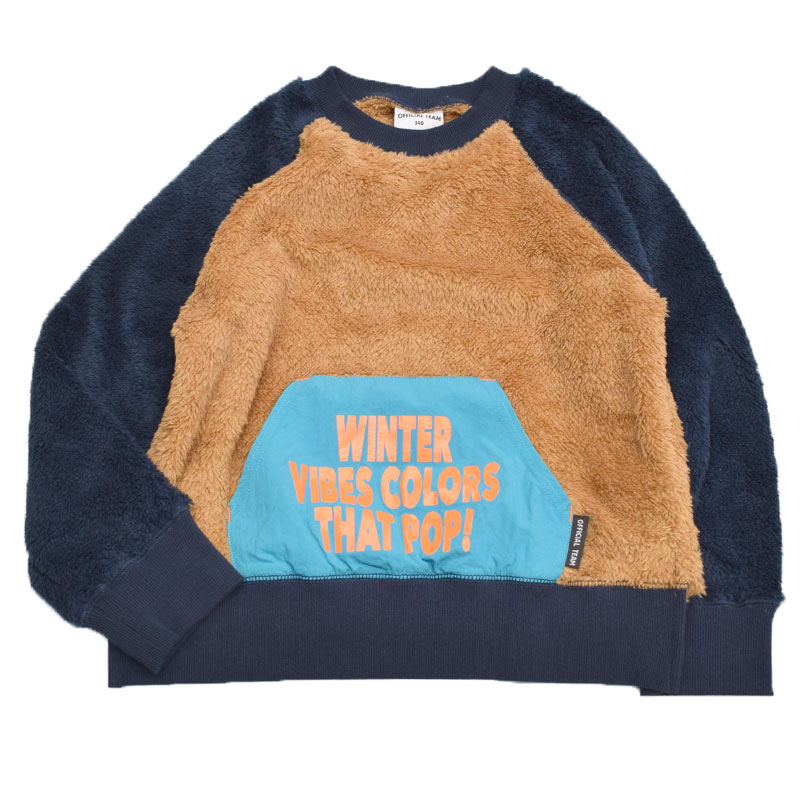 オフィシャルチーム  OFFICIAL TEAM ダブルボアポケットラグラントレーナー 1225320 