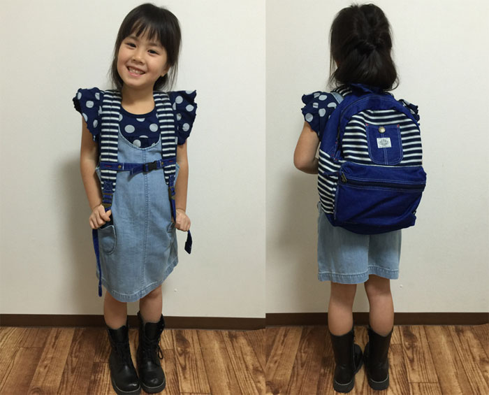 オーシャンアンドグラウンド BLUEBLUE リュックサック ヒッコリー 【お取り寄せ品3日～7日】