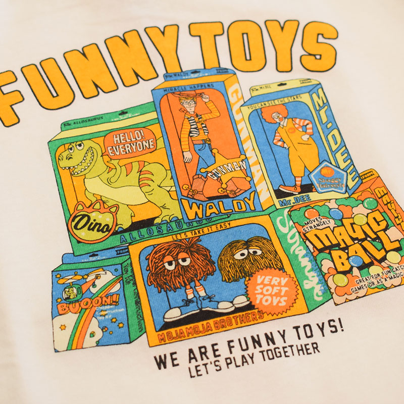 オーシャンアンドグラウンド FUNNY TOYS プリントTシャツ 4636102