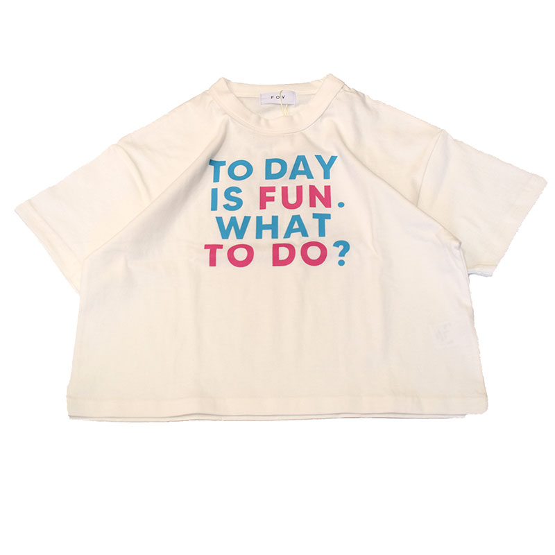 フォブ FOV ATELIER TODAYISFUN Tシャツ 605471