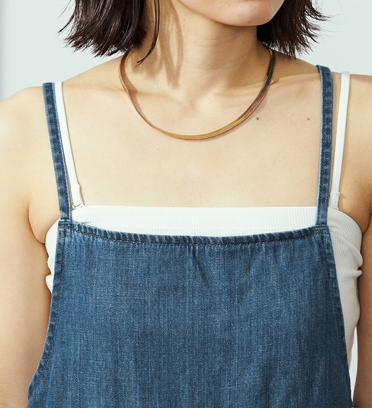 Lee リー レディース リラックス サロペット デニム LL9015