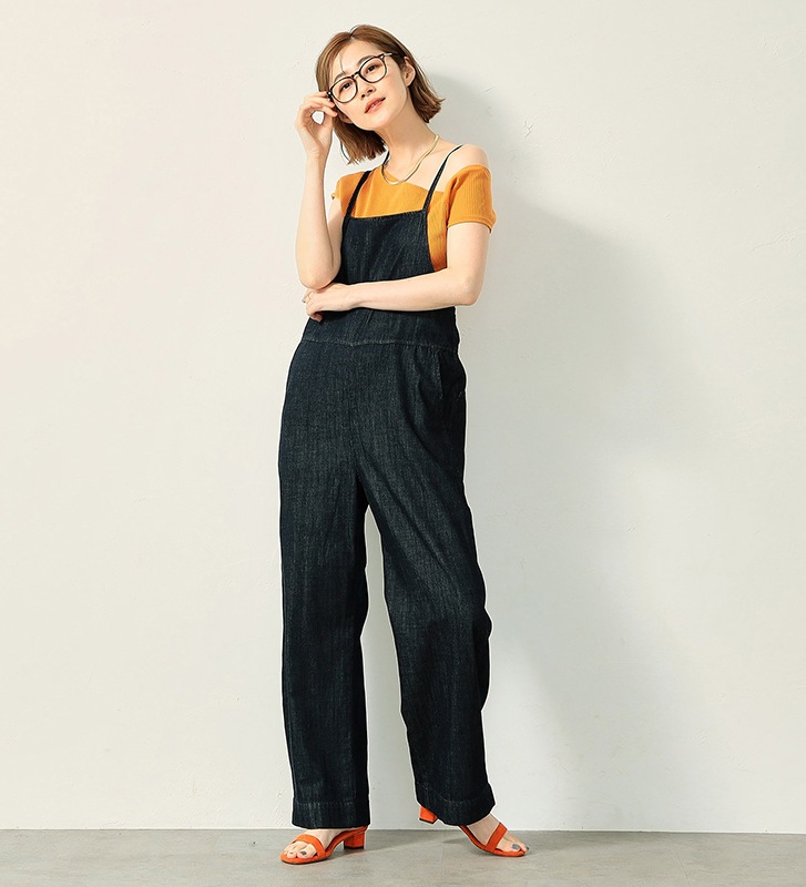 Lee リー レディース リラックス サロペット デニム LL9015