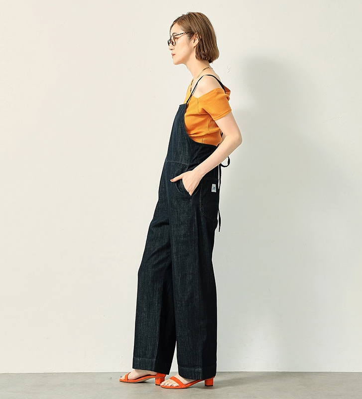 Lee 濃紺 デニム オーバーオール Lee 濃紺デニムオーバーオール Lee デニム カバーオール 濃紺 M