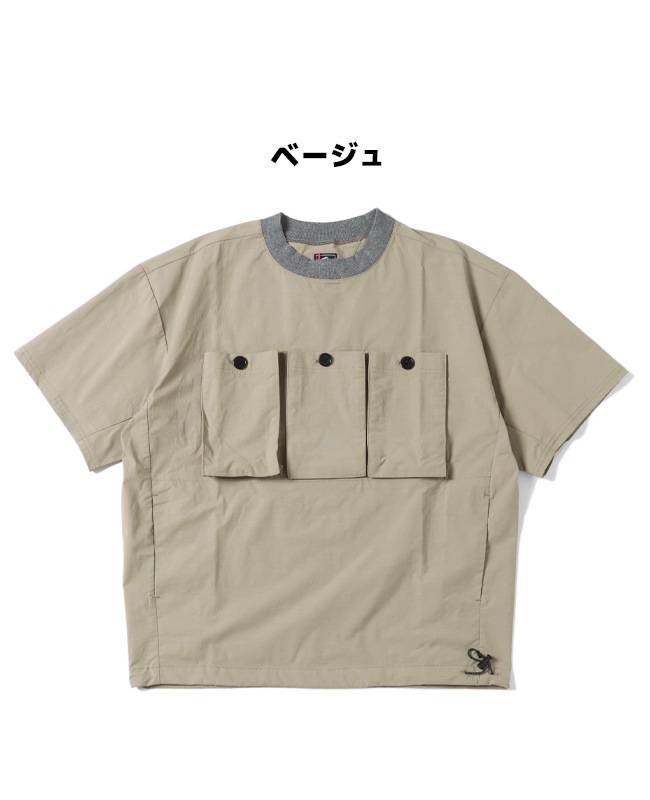 クリフメイヤー メンズ 三連マチポケキャンプクルーシャツ 2145101