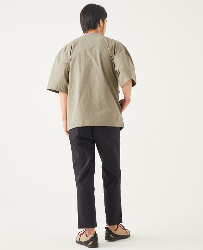 クリフメイヤー メンズ 三連マチポケキャンプクルーシャツ 2145101