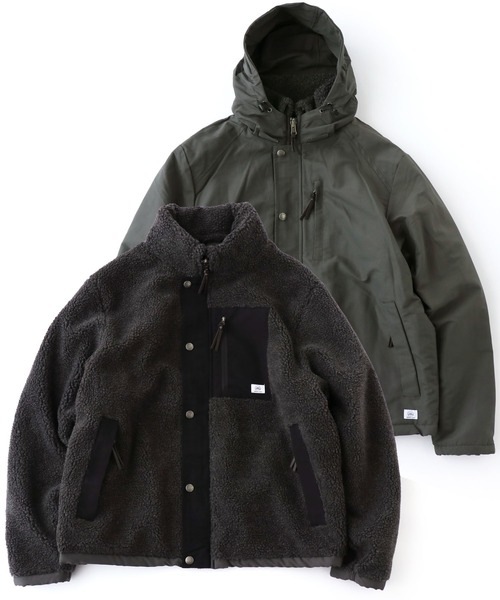 ジムマスター リバーシブルマウンテンパーカー ブラック 933609