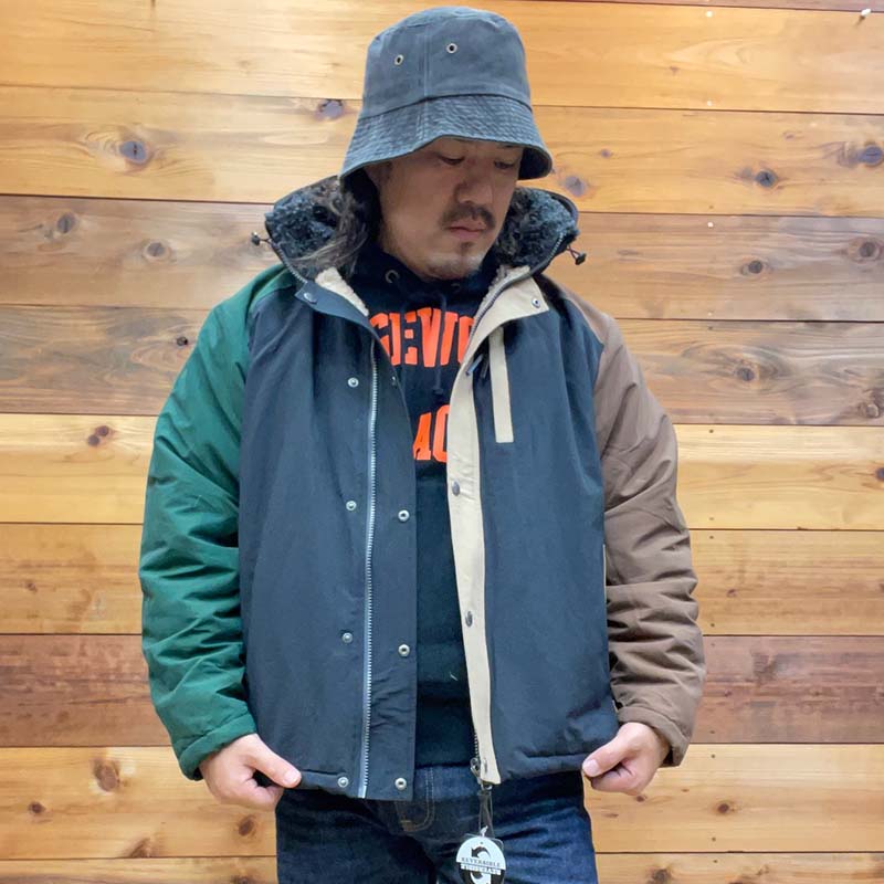 ジムマスター リバーシブルマウンテンパーカー ブラック 933609