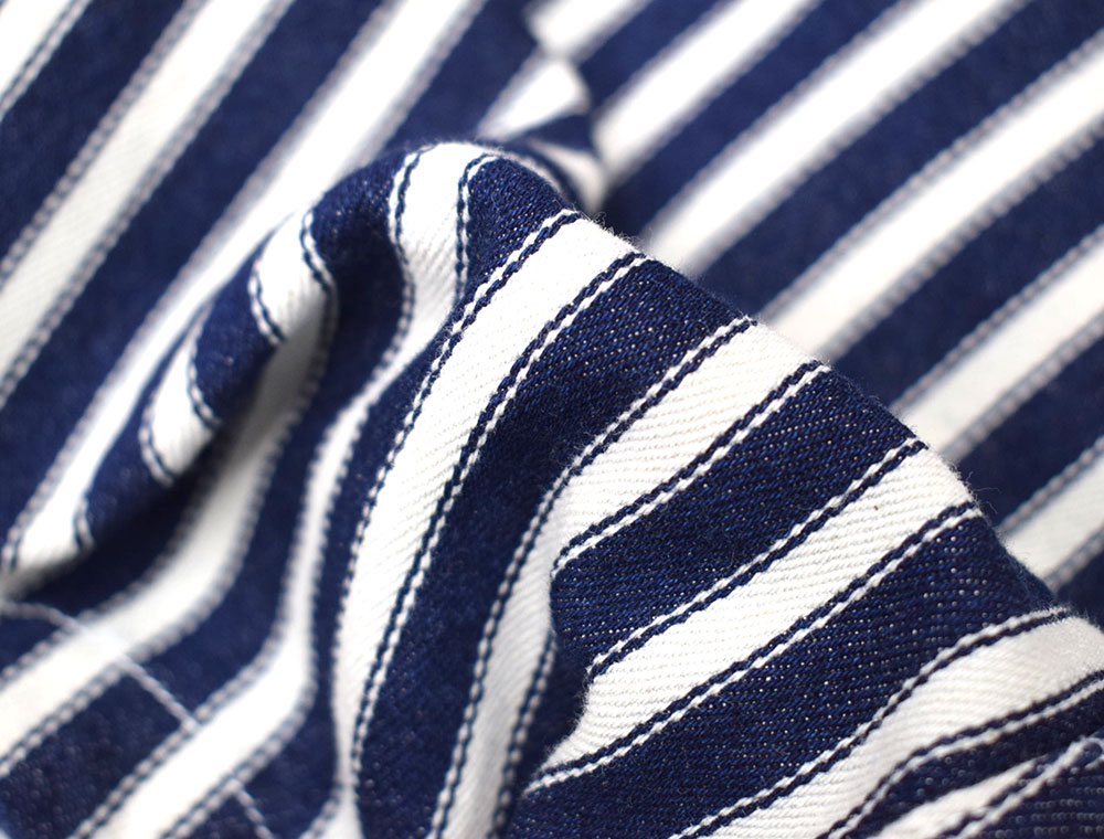 オーシャンアンドグラウンド ベビーサロペット ヒッコリー