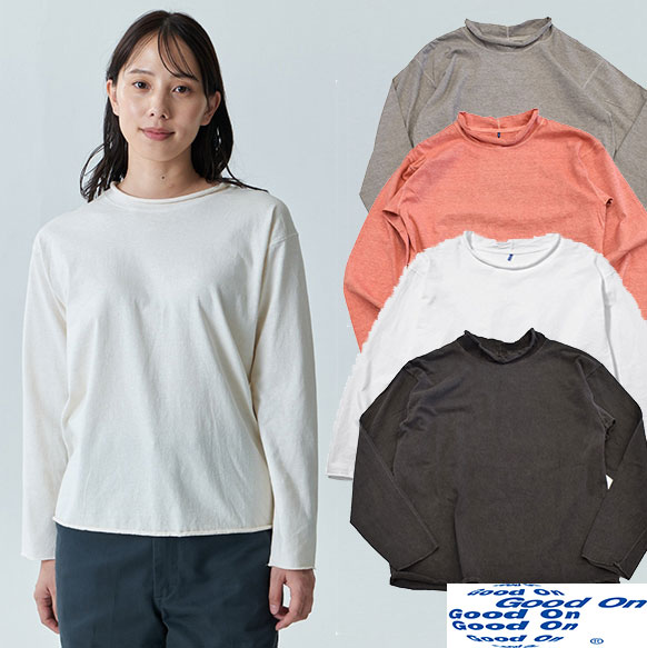 グッドオン GOODON WOMEN'S ロングスリーブクルクルＴシャツ GOLT2408