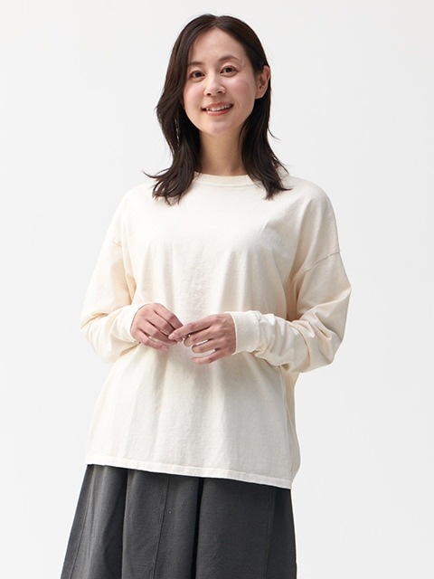 グッドオン GOODON WOMEN'S ロングスリーブリラックスTシャツ GOLT2504