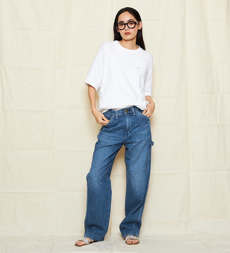 Lee リー レディース DUNGAREES ワイドペインターパンツ デニム 6288