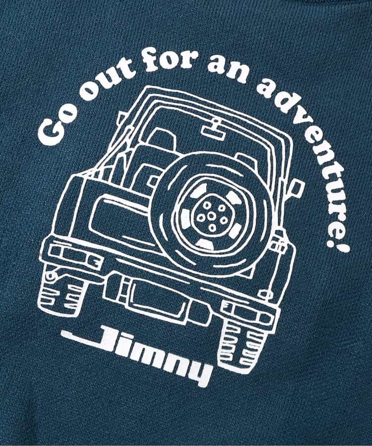 エフオーキッズ FOKIDS Jimnyコラボ ジャガードセーター ブルー 513915