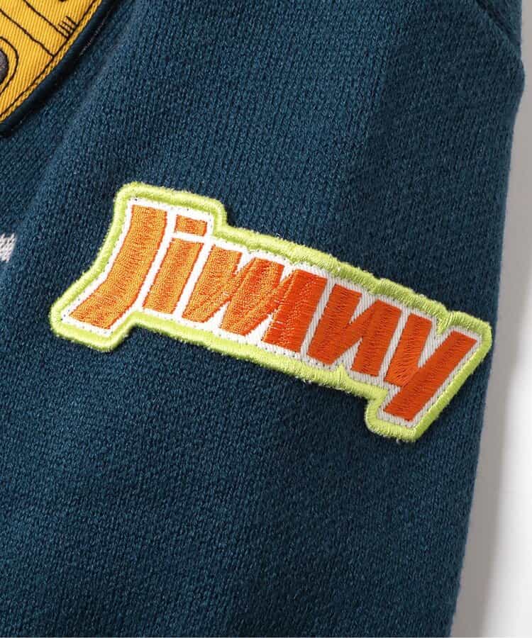エフオーキッズ FOKIDS Jimnyコラボ ジャガードセーター ブルー 513915