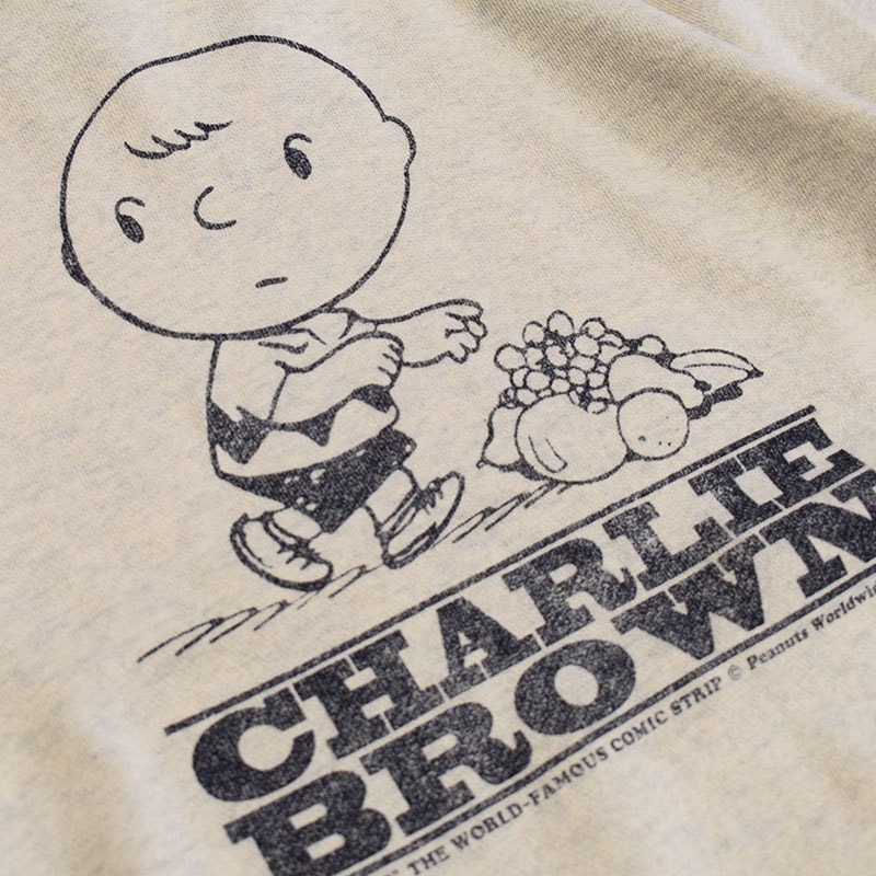 フルーツオブザルーム FRUIT OF THE LOOM ヴィンテージスヌーピー FTL×PEANUTS 7部袖甘編みスエット 80669400