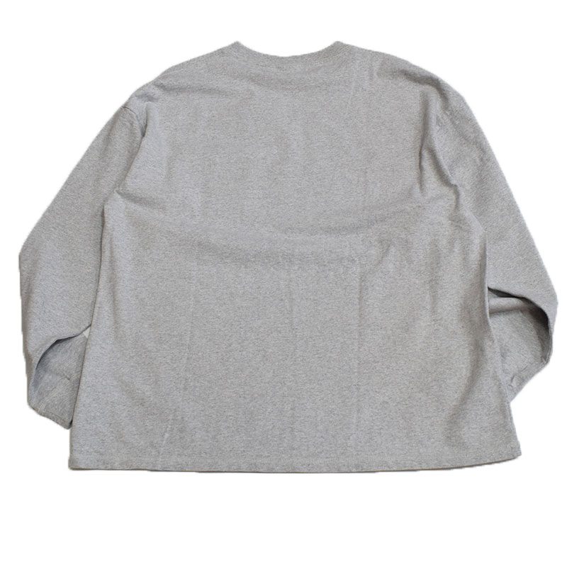 Good wear グッドウェアー 袖リブ ポケット付きロングTシャツ SUPER BIG TEE 2W7-0502