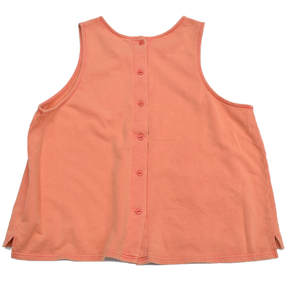 ライム ＬＩＭＥ レディース ピグメント染裏毛ワイドベスト