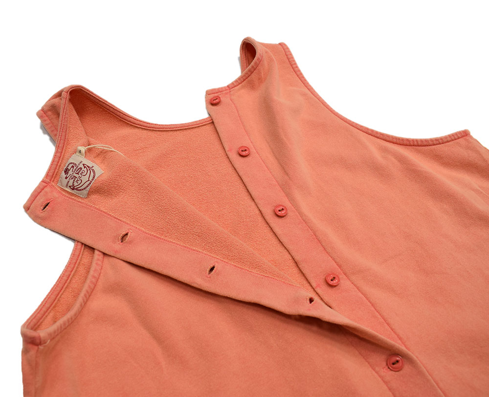 ライム ＬＩＭＥ レディース ピグメント染裏毛ワイドベスト