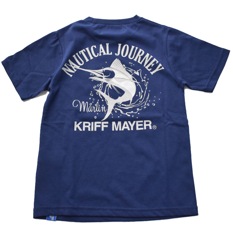 クリフメイヤー キッズ おひさまプリントTEE（マリン） 2157822