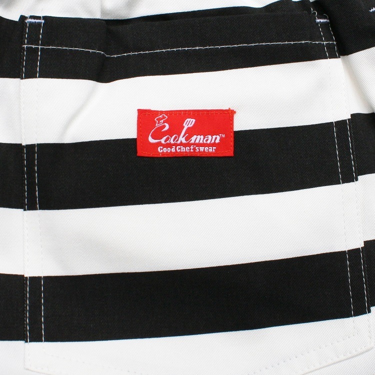 クックマン COOKMAN シェフパンツ ボーダー