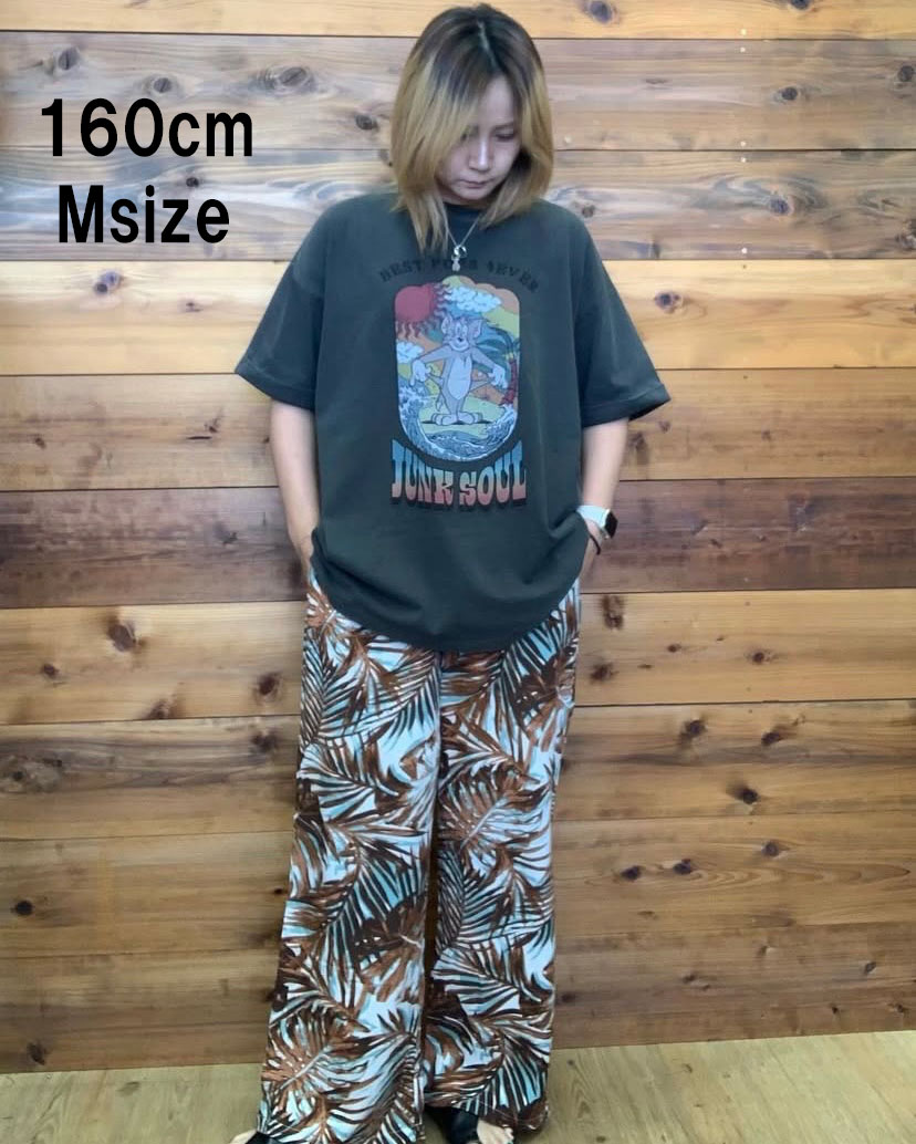 リバーサイドカルチャー RIVER SIDE CULTURE レーヨンリーフパンツ 25853244