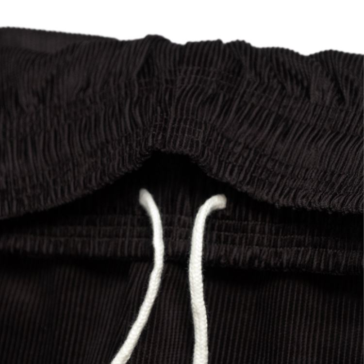 クックマン COOKMAN シェフパンツ コーデュロイ ブラック 231-33817