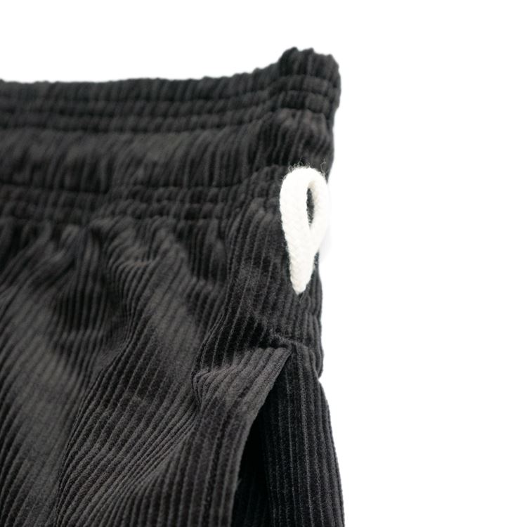 クックマン COOKMAN シェフパンツ コーデュロイ ブラック 231-33817