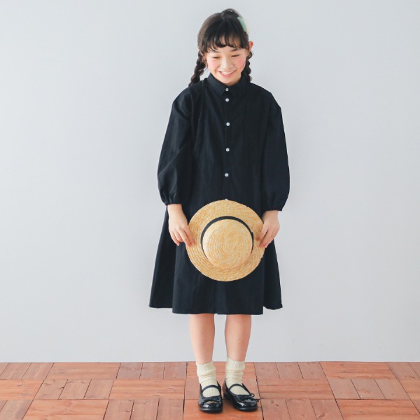 NHT エヌエイチティー シャツワンピース BK 530861