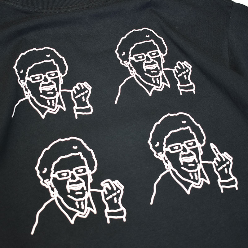 リバーサイドカルチャー RIVERSIDECULTURE ブラザーマール コラボTシャツ FU●K じいちゃん