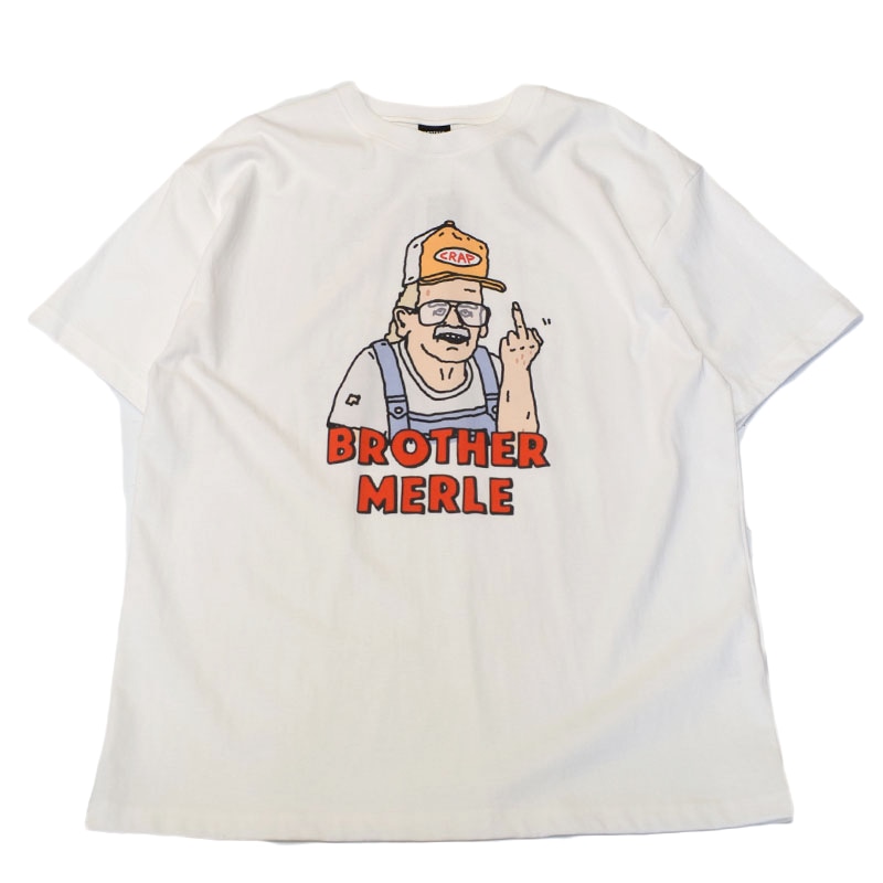 リバーサイドカルチャー RIVERSIDECULTURE ブラザーマール コラボTシャツ FU●K じいちゃん