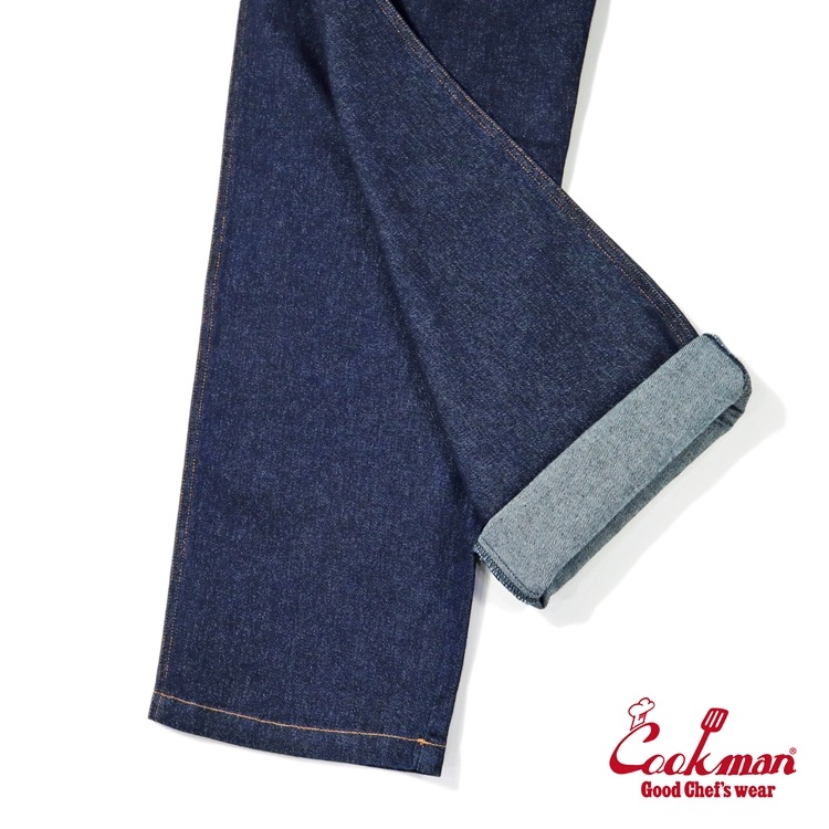クックマン COOKMAN カーペンターズパンツ Carpenter's Pants シェフパンツ デニムNV 231-43805