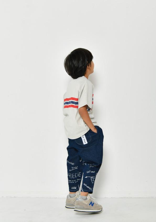オフィシャルチーム ストレッチデニムワイドロングパンツ 1124172