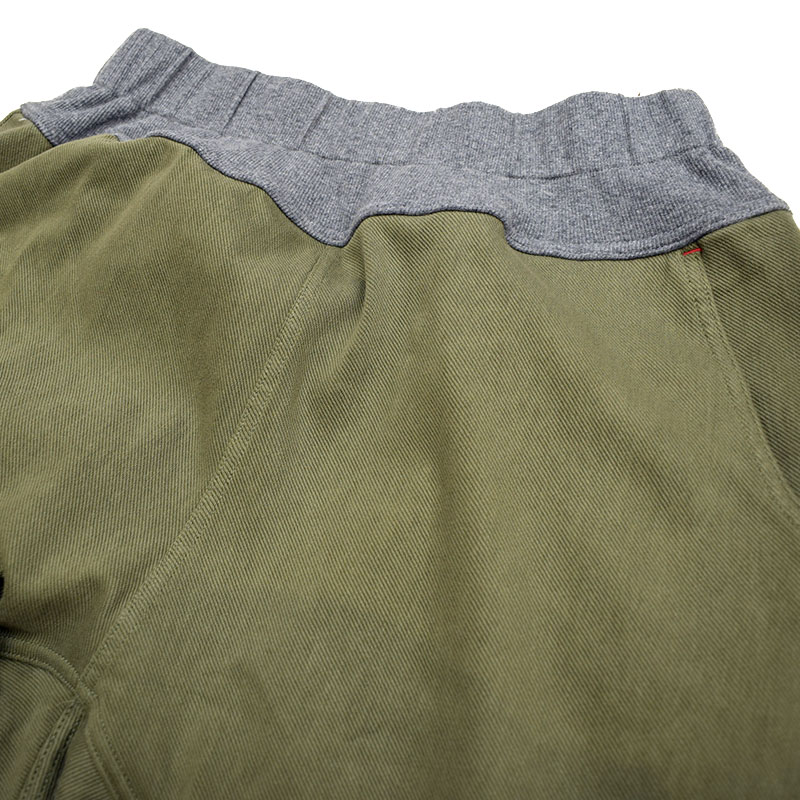 オフィシャルチーム カットデニムサルエルロングパンツ