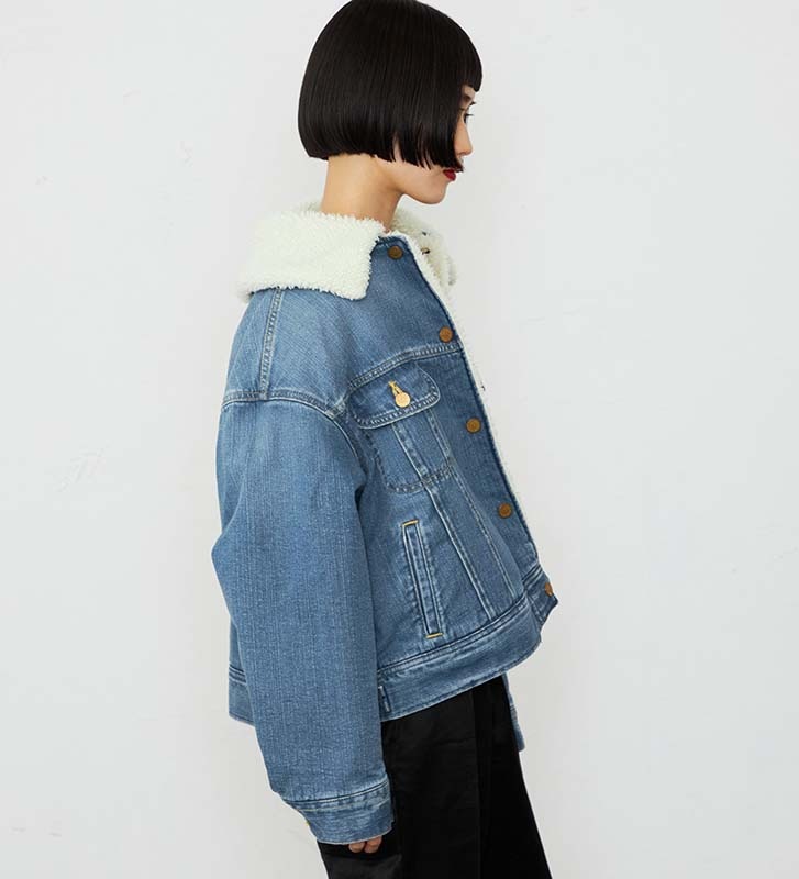 Lee リー レディース ボアストームライダー アウター コクーンシルエット LL8022